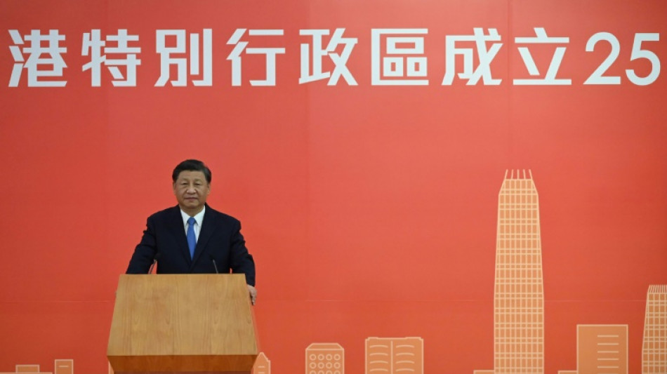 China feiert R&uuml;ckgabe Hongkongs vor 25 Jahren