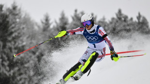 McGrath tops Olympic slalom times but Braathen out