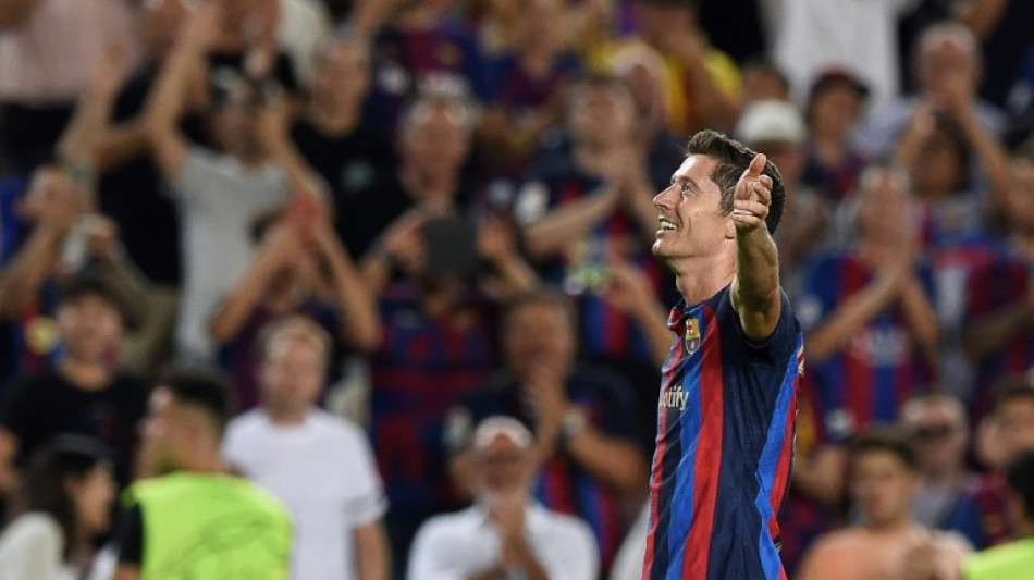 Barca marvel at 'wonder' Lewandowski as Real face Benzema absence
