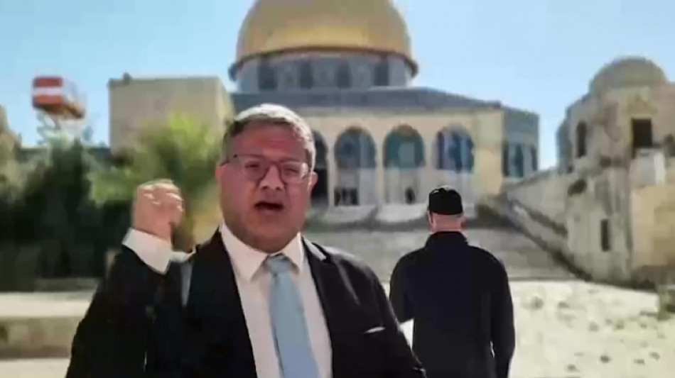 Ministro israelense de extrema direita faz ora&ccedil;&atilde;o na Esplanada das Mesquitas