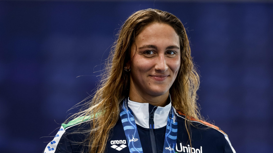 Europei nuoto: Quadarella in finale dei 1500 sl con il miglior tempo