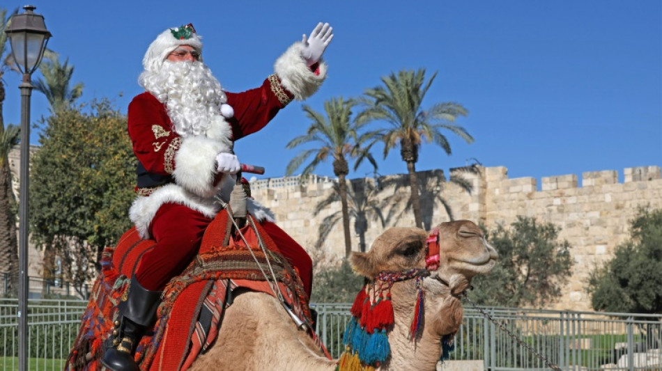 A Jérusalem, plusieurs Eglises mais un seul Père Noël 