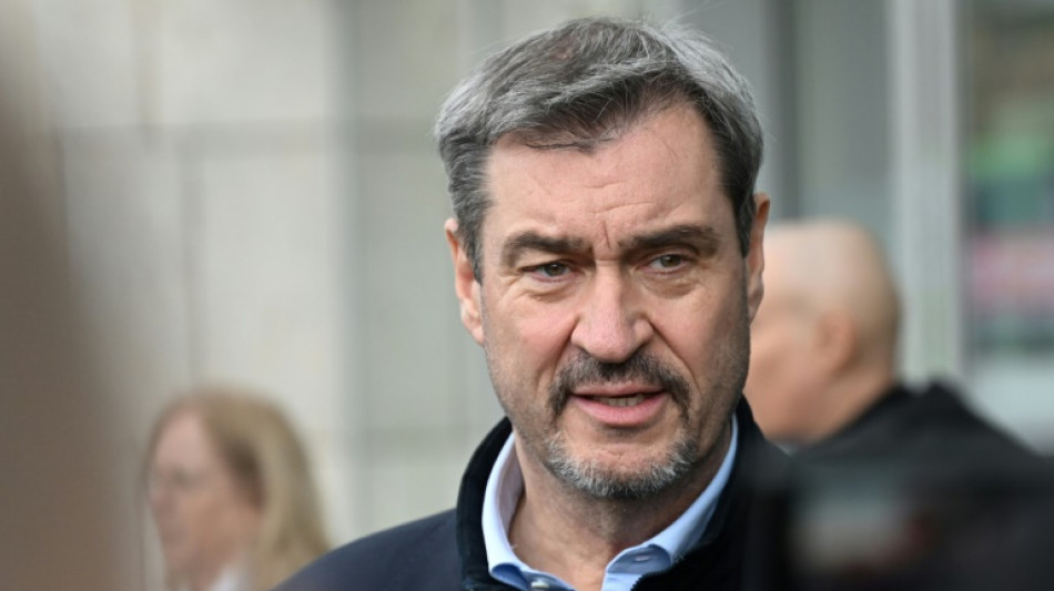 CSU-Chef S&ouml;der sieht in sch&auml;rferen Grenzkontrollen R&uuml;ckkehr zu "Recht und Ordnung"