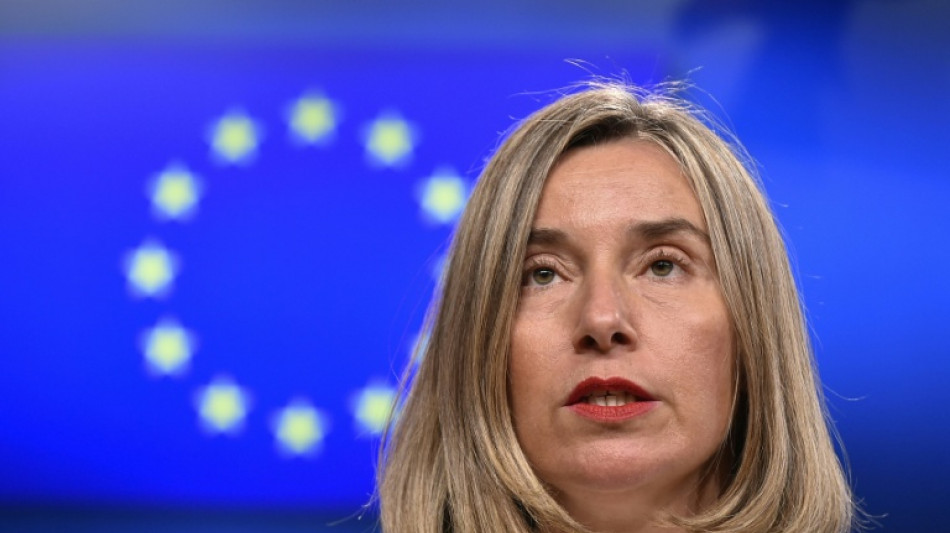 Ex-EU-Au&szlig;enbeauftragte Mogherini wegen Verdachts auf Mittelmissbrauch festgenommen