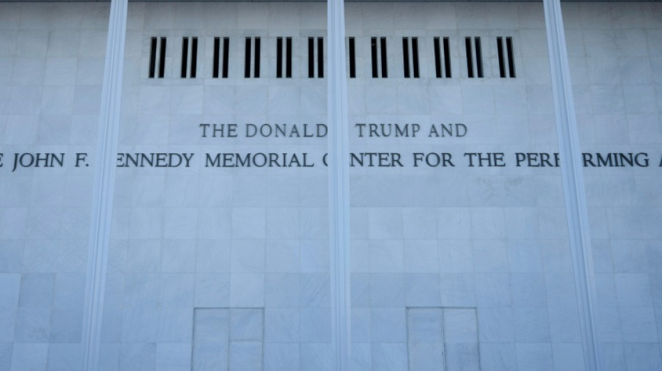 Kennedy Center drops Trump name from website