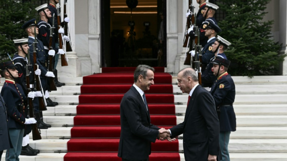 Erdogan et Mitsotakis d&eacute;termin&eacute;s &agrave; surmonter divergences et tensions gr&eacute;co-turques