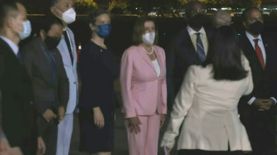 Nancy Pelosi d&eacute;fie P&eacute;kin en se rendant &agrave; Ta&iuml;wan