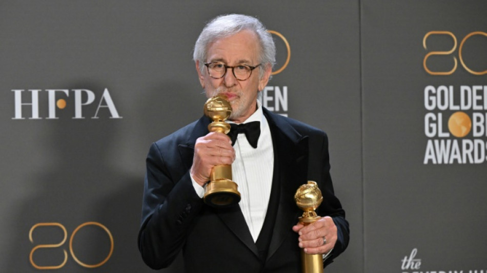 Spielberg wins big as Golden Globes make comeback