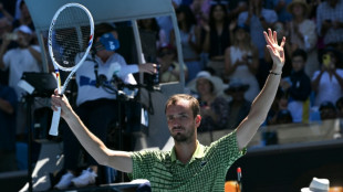'Five sets again': Gutsy Medvedev battles into Melbourne last 16