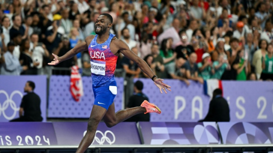 Athl&eacute;tisme: Benjamin d&eacute;tr&ocirc;ne Warholm, fortunes oppos&eacute;es pour les relais am&eacute;ricains