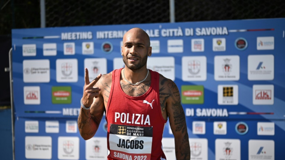 Athl&eacute;tisme: Jacobs renoue avec le 100 m avec un temps de 9.99