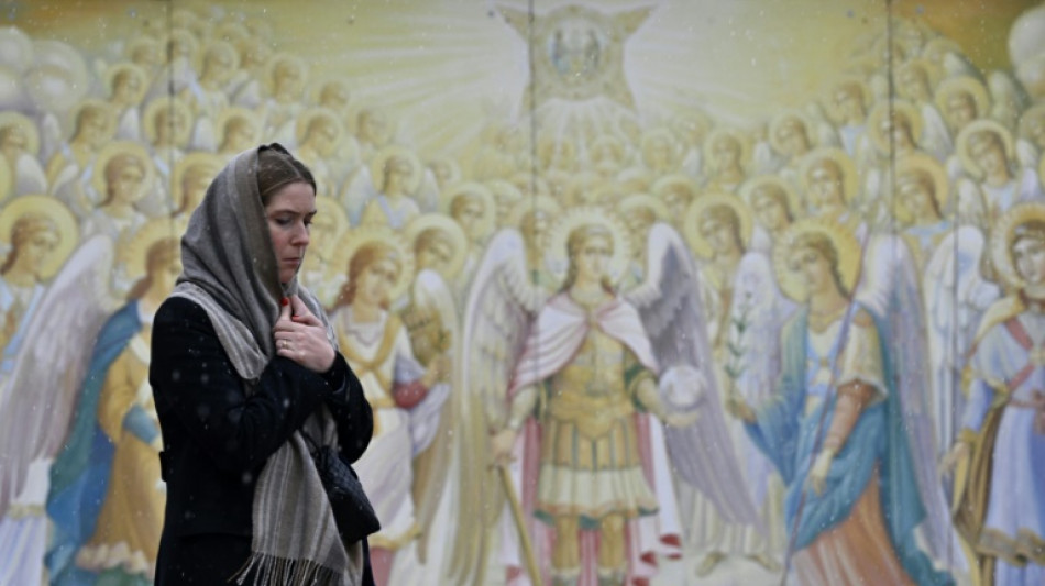 Ortodoxos ucranianos celebran la Navidad en Kiev como un desaf&iacute;o a Rusia