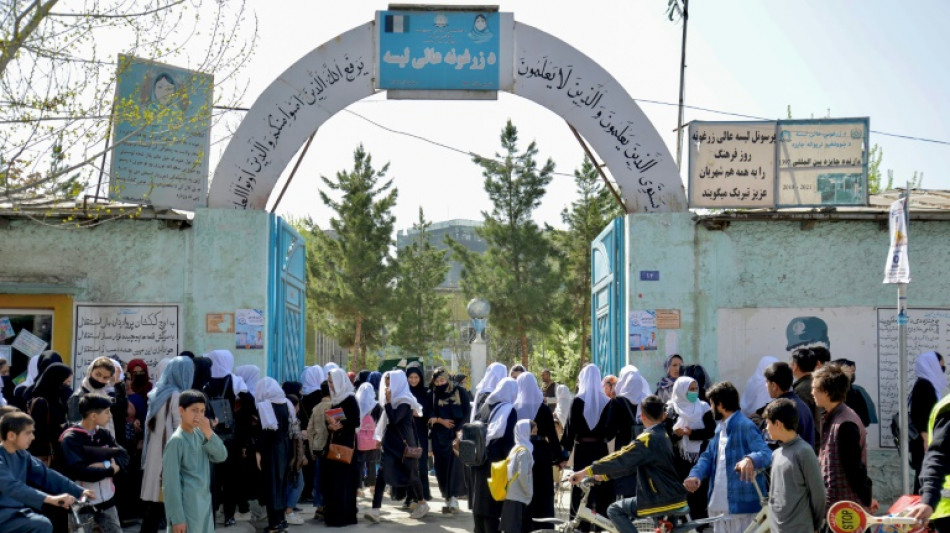 Washington annule des discussions avec les talibans apr&egrave;s l'interdiction de l'&eacute;ducation secondaire aux filles