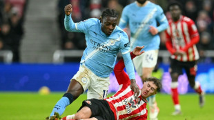 Man City's title bid dented by Sunderland stalemate