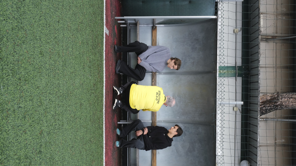 Dybala alla lezione di primo soccorso organizzata da Bove a Casa Viola