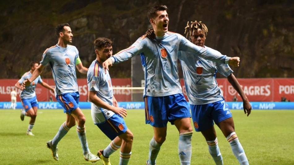 Spain pip Portugal to Nations League finals as Czechs go down