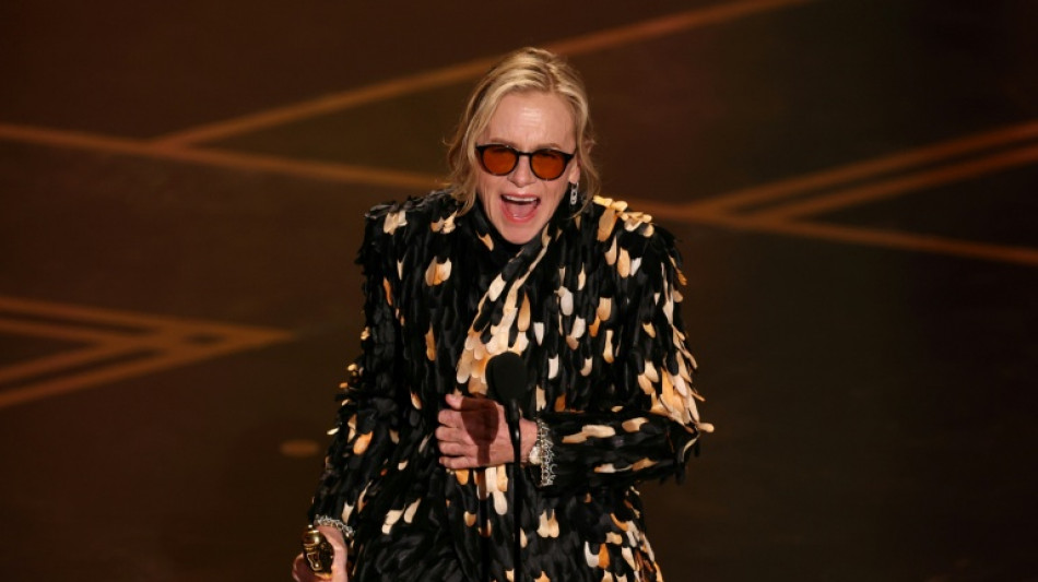 Amy Madigan wins Oscar as 'Weapons' villain Aunt Gladys