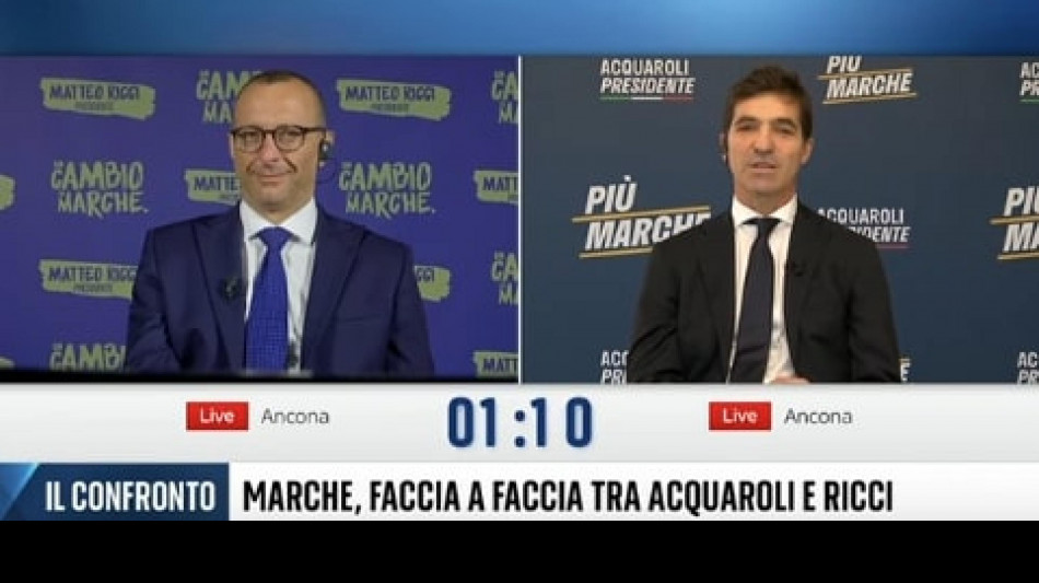 Acquaroli 'Marche di nuovo competitive, scegliere la continuità'