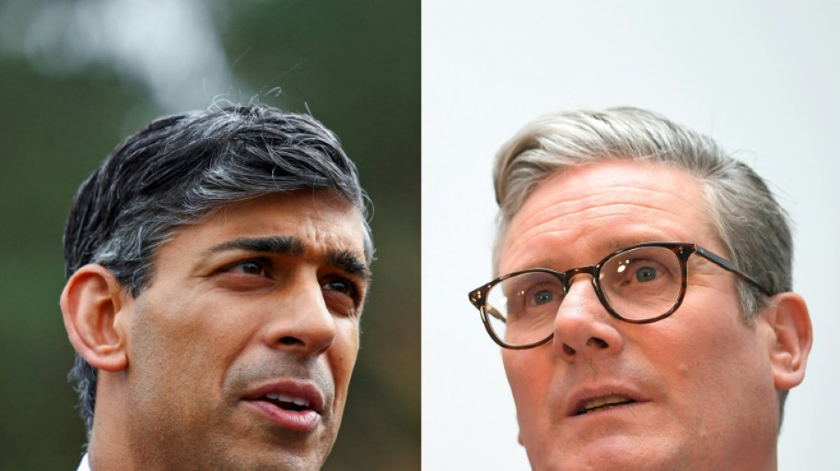 Rishi Sunak enfrenta l&iacute;der trabalhista em &uacute;ltimo debate antes das elei&ccedil;&otilde;es brit&acirc;nicas