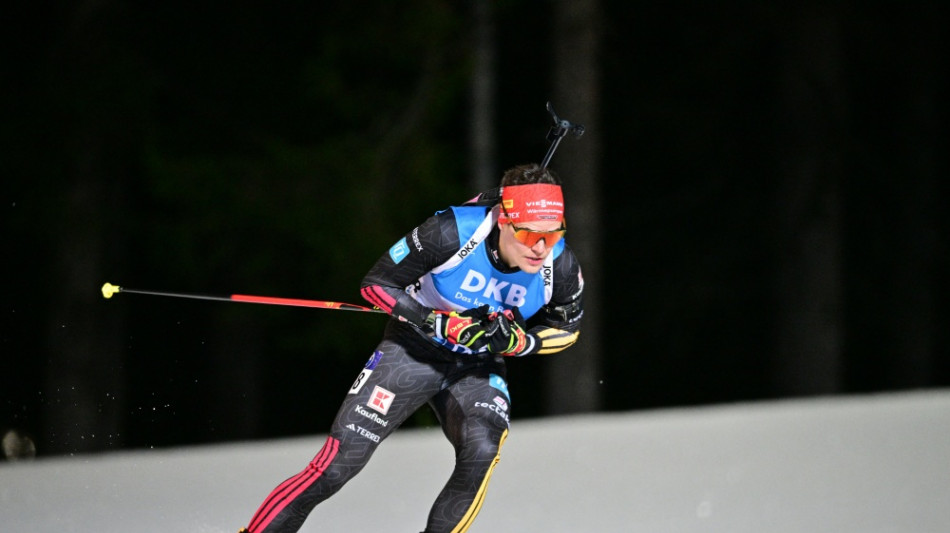 Biathlon: Horn erstmals auf dem Podium