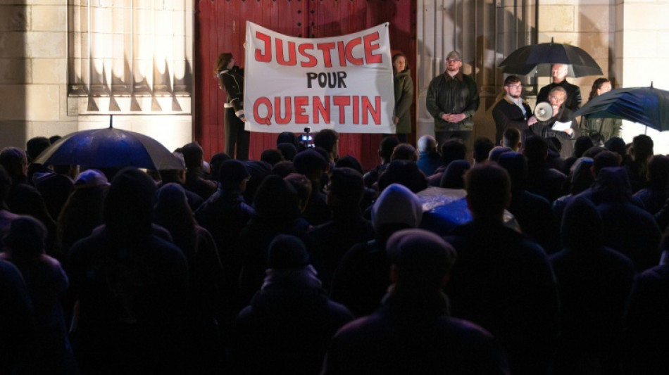 Marche sous haute s&eacute;curit&eacute; pour Quentin Deranque &agrave; Lyon