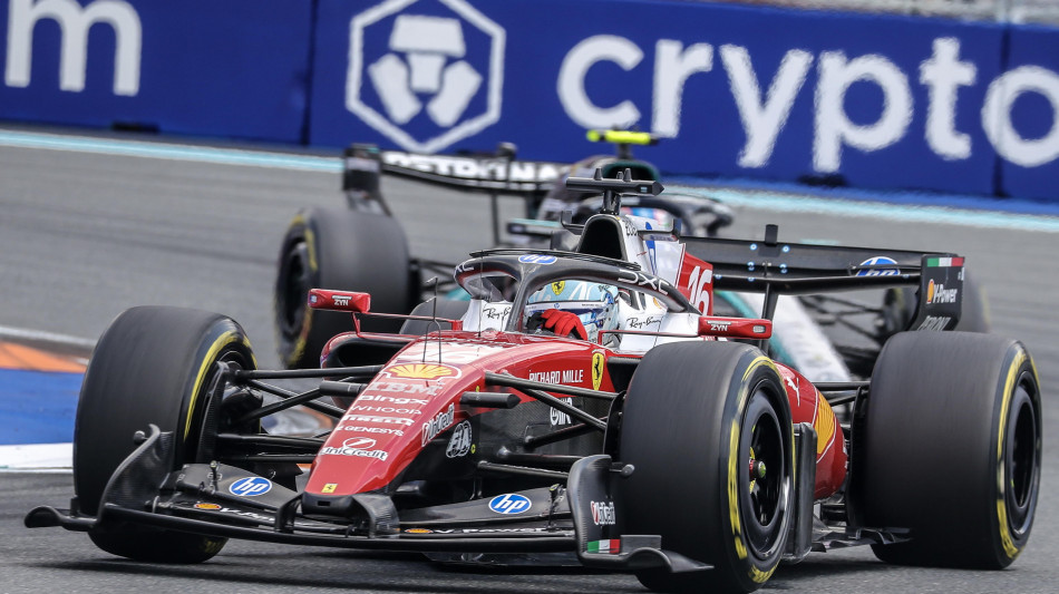 F1: Miami; Leclerc 'non abbastanza veloci, ma il terzo posto &egrave; buono'