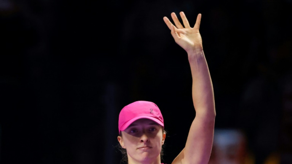 Masters WTA: la tenante du titre Iga Swiatek éliminée dès la phase de poules