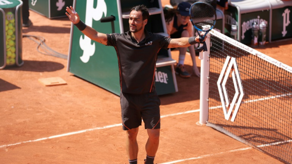 Roland-Garros: Fabio Fognini, le sursaut d'un artiste