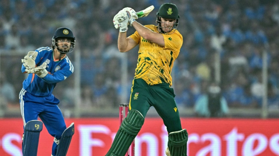 Miller guides South Africa to 187-7 against India