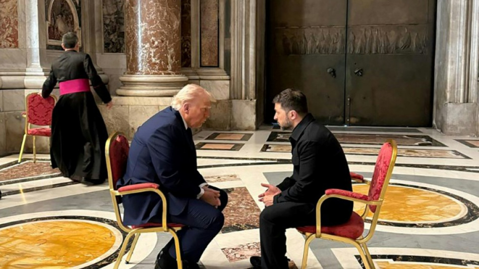 Trump droht Putin nach Treffen mit ukrainischem Pr&auml;sidenten mit Sanktionen