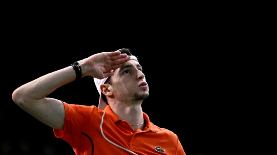 Tennis: première finale en Masters 1000 pour Ugo Humbert à Paris