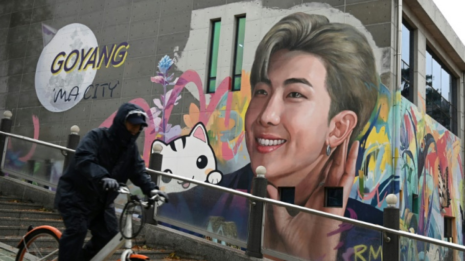 Two of K-pop's BTS megastars released from military service