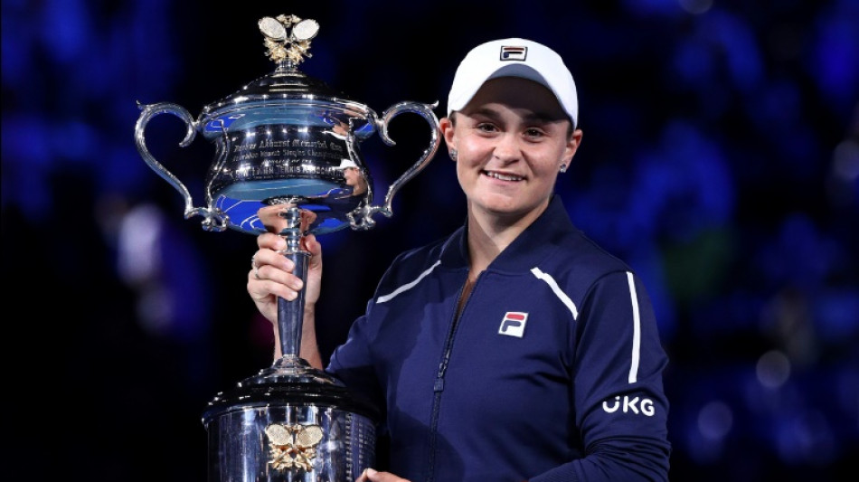 Open d'Australie: Barty enfin reine &agrave; Melbourne !