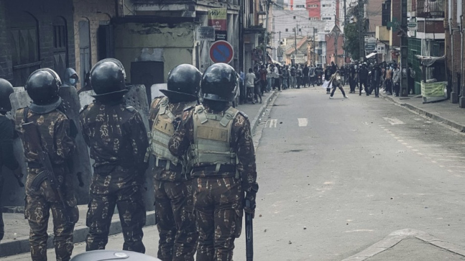 Madagascar's president denounces 'coup' attempt as protests flare