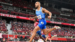 Athl&eacute;tisme: rentr&eacute;e &agrave; Berlin de Jacobs, l'inattendu champion olympique du 100 m