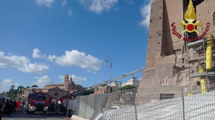 Crollo ai Fori Imperiali, grave l'operaio ferito
