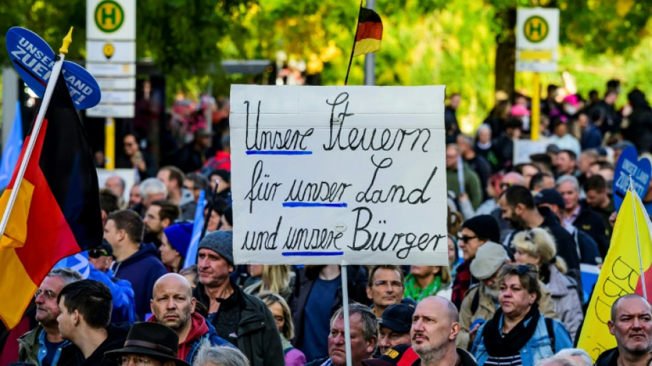 Angriffe auf Journalisten und Hitlergr&uuml;&szlig;e - Polizei zieht Bilanz nach AfD-Demo