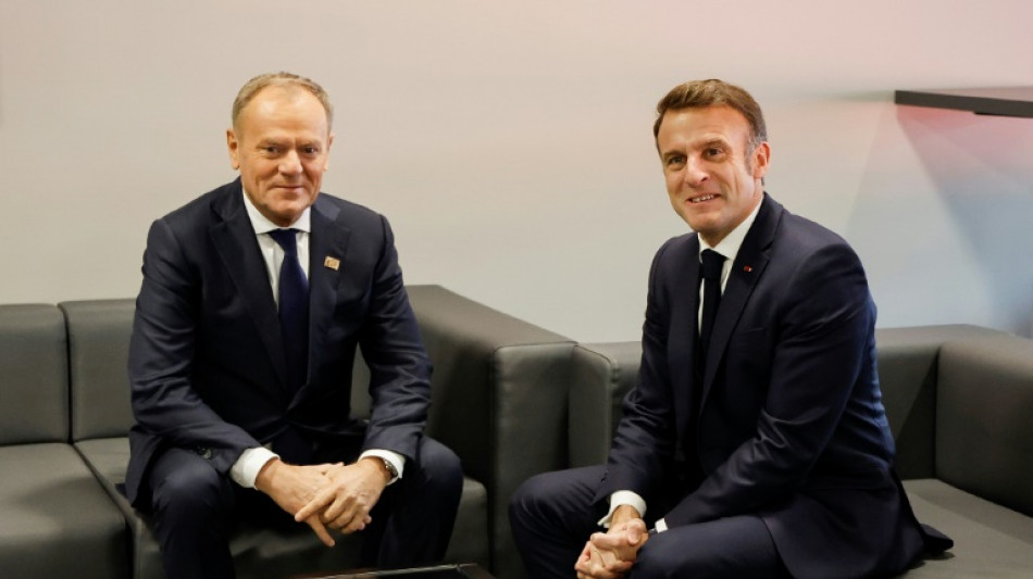 Macron attendu &agrave; Varsovie pour un renforcement du soutien &agrave; l'Ukraine