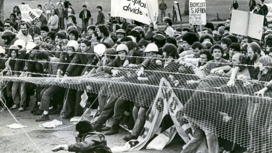 Riots, barbed wire: S.Africa's stormy 1981 rugby tour of New Zealand
