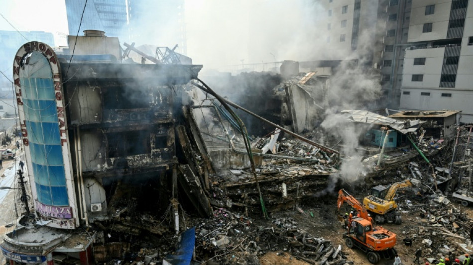 Pakistan : l'incendie d'un centre commercial &agrave; Karachi ce weekend fait 21 morts
