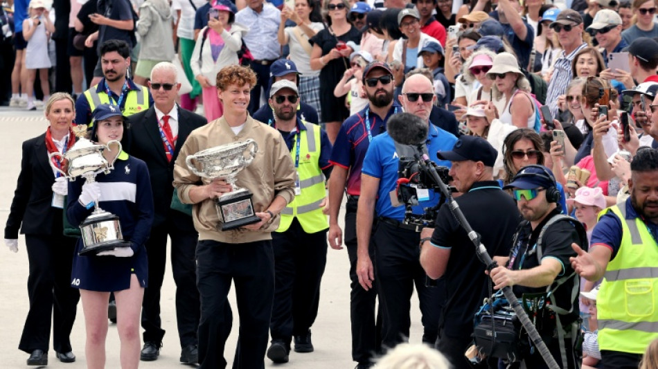 Sinner on semi-final collision course with Djokovic at Australian Open