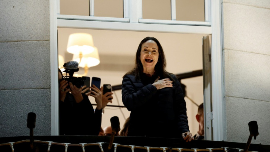 Opositora venezolana Machado reaparece en Oslo después de obtener el Nobel de la Paz