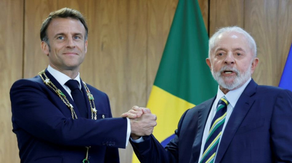 Lula e Macron sobem o tom contra Venezuela por exclus&atilde;o de opositora das elei&ccedil;&otilde;es