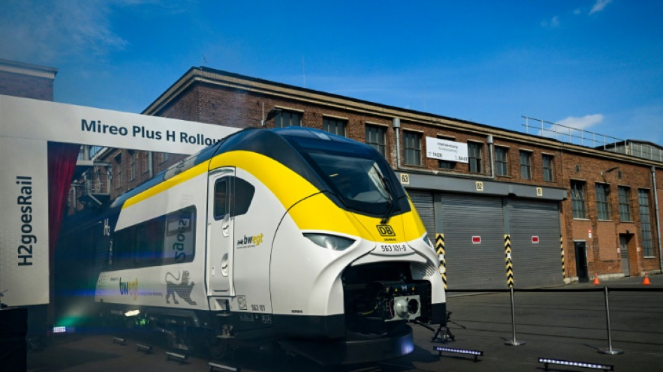 Siemens d&eacute;voile son premier train &agrave; hydrog&egrave;ne d&eacute;velopp&eacute; avec Deutsche Bahn