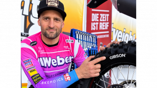 Eddi H&uuml;bner startet bei der DM auf Reifen von GIBSON&reg;
